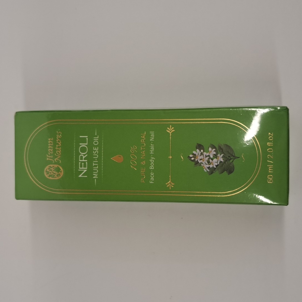 NEROLI multi-use 100% pure and natural oil for face body hair and nails